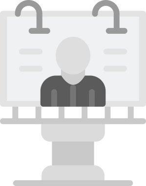 bilgisayar masaüstü vektör çizgisi simgesi, teknoloji, illüstrasyon