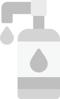 Sprey simgesi, vektör illüstrasyonu