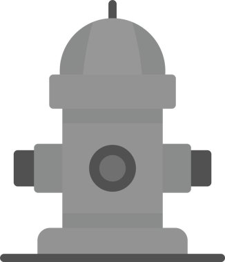 Benzin deposu simgesi düz stil