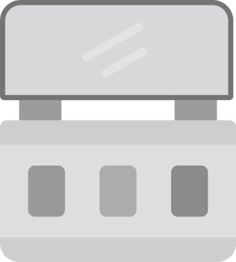 Düz biçimli kredi kartı simgesi