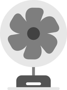 Çiçek. Web simgesi vektör illüstrasyonu