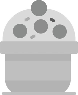 Yemek. Web simgesi vektör illüstrasyonu