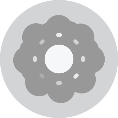 çiçek simgesi vektör illüstrasyonu