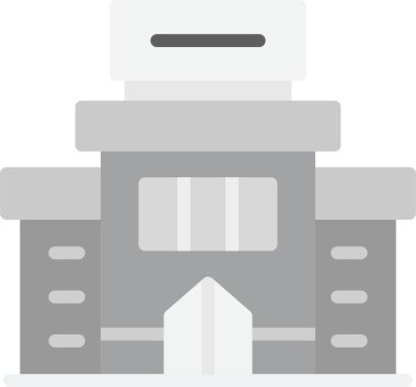 robot. Web simgesi basit illüstrasyon