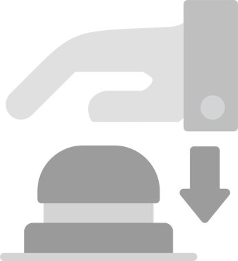 Hamburger fast food ikonu.