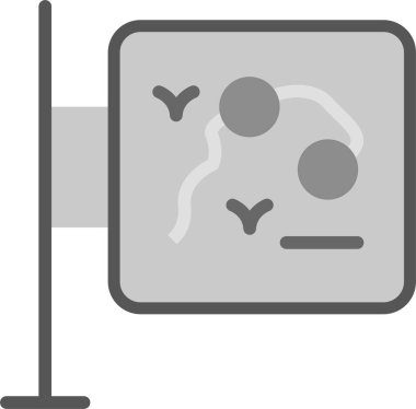 Gıda simgesinin vektör illüstrasyonu
