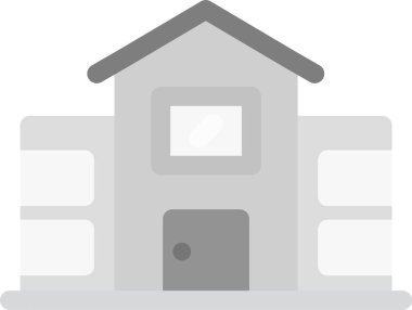 Ev. Web simgesi basit tasarım