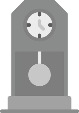 Alarm saat simgesi düz biçimli