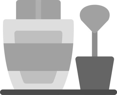 Kozmetik krem vektör simgesi