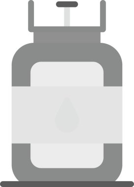 Su şişesi ikonu. Web için basit soda vektör simgeleri çizimi