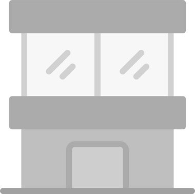 Dolap. Web simgesi basit illüstrasyon