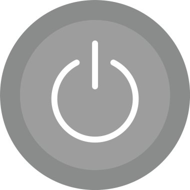 kuvvet düz vektör simgesi