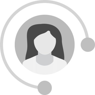 İş ve finans simgesinin vektör illüstrasyonu