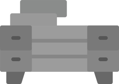 Araç taşıma simgesi - taslak biçimi