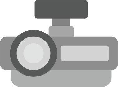 Kameranın vektör illüstrasyonu