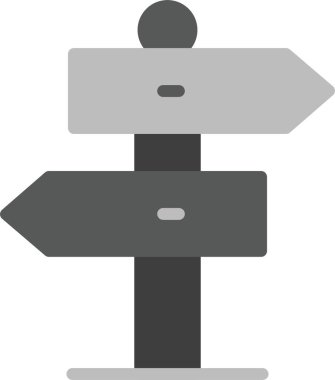 Yön ok yönü simgesi