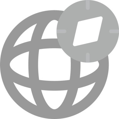 ağ internet simgesi ana hatlar biçiminde