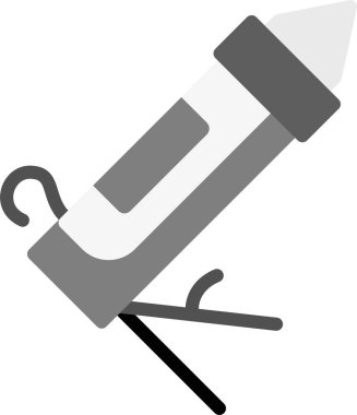 torch vector glyph icon design