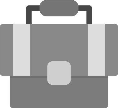 Çanta. Web simgesi basit tasarım