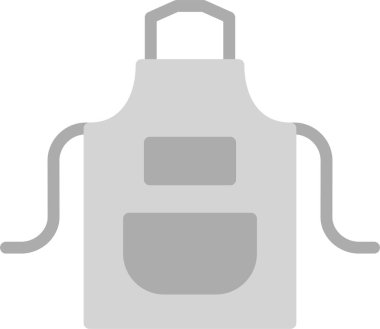 Mutfak önlüğü mutfak simgesi.