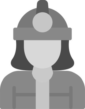 Asker. Web simgesi basit illüstrasyon