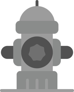 Benzin istasyonu. Basit resimleme