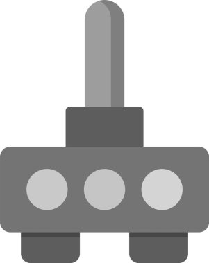 araba tamir servisi simgesi düz stil