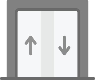 açık kapı vektör simgesi