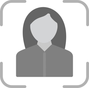 avatar kişi profili simgesi ana hat biçiminde