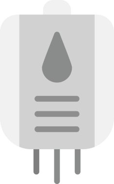 Klima ikonu. Basit resimleme