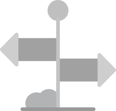 Bulut hesaplama simgesi düz biçimli