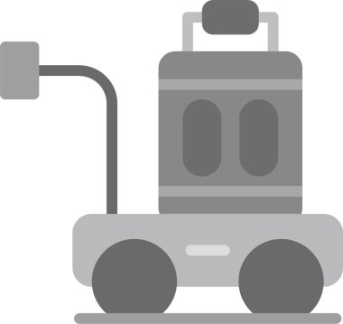 Süpürge Temizleyici vektör simgesi