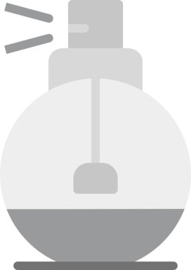 bomba web simgesi, basit vektör illüstrasyonu