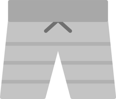 pantalon web simgesi basit vektör illüstrasyonu