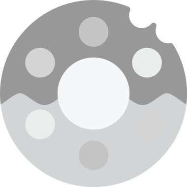 vektör illüstrasyon tasarımında ay simgesi