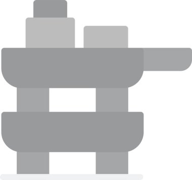 düz biçimli mimari simgesi oluşturma