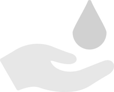 Ana hatlar biçiminde su temizleme simgesini bırak