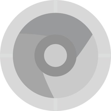 Kamera deklanşör vektör simgesi