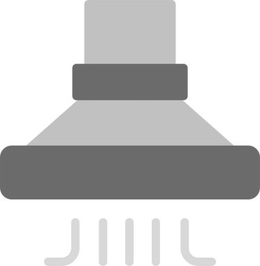 Duş. Web simgesi basit illüstrasyon