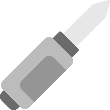 Enjeksiyon. Web simgesi basit illüstrasyon