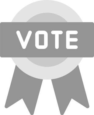 İşaret simgesi. oy sembolü.