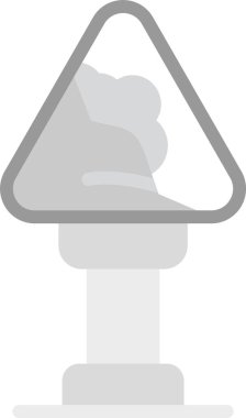 Lamba ikonu. Ağ için lamba vektör simgelerinin basit çizimi.