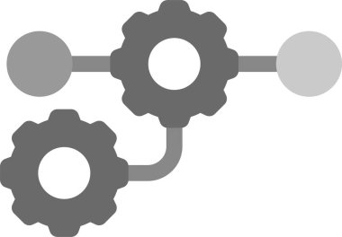 Teçhizat Web simgesi basit illüstrasyon