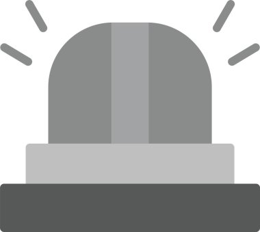 Bir ışık simgesinin vektör illüstrasyonu