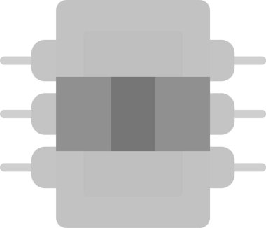 Modern b 'nin vektör illüstrasyonu eksik simgesi