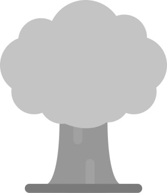 Ağaç. Web simgesi basit illüstrasyon