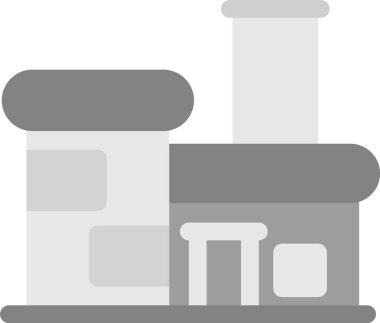 Tek bir izole kahve ikonunun vektör çizimi