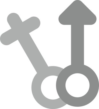 anahtar vektör simgesi. biçim ana hat sembolü, gri renk, beyaz arkaplan.