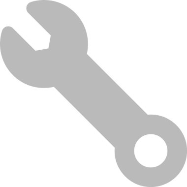 İngiliz anahtarı tamir simgesi