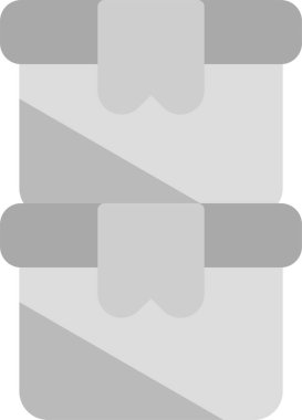 pil seviyesi simgesi katı biçiminde